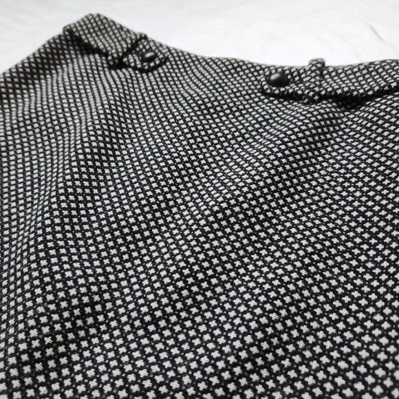 Banana Republic Tweed Skirt - Black & White - Size 4 - Picture 5 of 8
